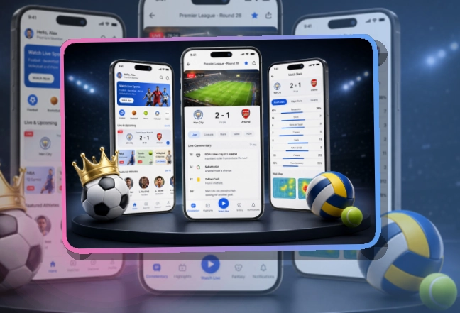 华体会 App使用亮点,比赛日更方便 页面展示